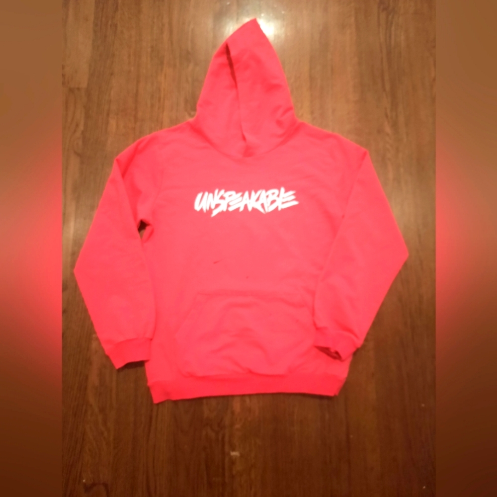 Boys Unspeakable red sweatshirt size 12 or medium